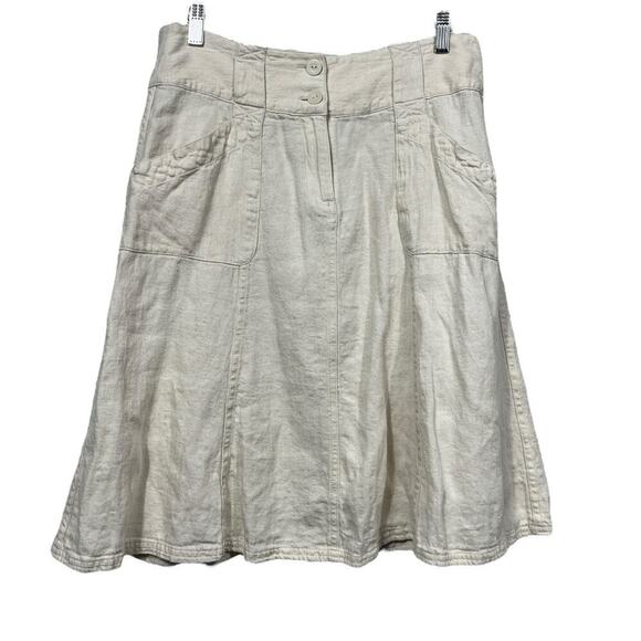 Christopher And Banks Women’s Linen Skirt / Size-8 - Picture 2 of 7